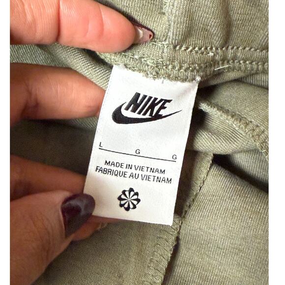 Nike Men’s Sportswear Tech Fleece Jogger Pants Green Size L - DQ4316-222 - Picture 8 of 12